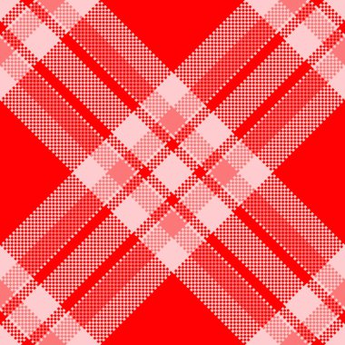 Canlı kırmızı ekose desenli. Kesişen çizgileri olan cesur, klasik tasarım, şenlikli arka planlar, tekstil tasarımları veya tatil temalı yaratıcı projeler için mükemmel..