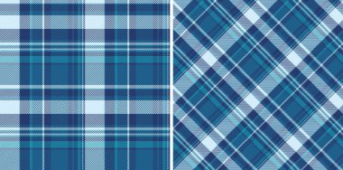 Ekose kumaşlı, arka plan tartanının tekstil deseni. Modern halılar için gece renklerine bürünmüş şık oturma odaları..