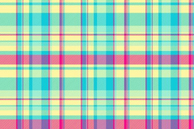 Renkli ekose desenli ve canlı bir estetik. Tekstil tasarımı, arka plan, doku veya kumaş tasarımı için idealdir. Çeşitli yaratıcı projelere uyar.
