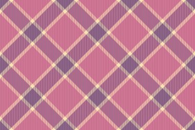 Eğim vektör desenli ekose, tekstil kontrolü kumaşı. Pembe ve pastel renk paleti ile renklendirilmiş dikdörtgen desenli kumaş örnekleri.