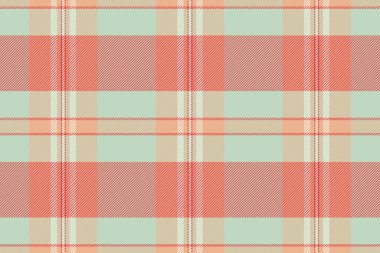 Kusursuz ekose desenli kırmızı, bej ve yeşil. Arka planlar, giyim ve el sanatları için klasik tekstil tasarımı. Çok yönlü doku, sevimli bir cazibe ekliyor.