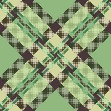 Klasik ekose desenli yeşil tonlar. Çok yönlü tekstil tasarımı arka planlar, kumaş baskıları ve tasarım elementleri için mükemmel. Gelenek ve tarzı çağrıştırır, klasik veya modern temalar için idealdir.