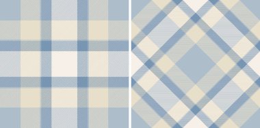 Tekstil ekose vektör arka planlı, pürüzsüz kontrol kumaşı dokusu. Lüks modern perde tasarımları oturma odası için favori renkler..