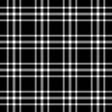 Geometrik vektör dikişsiz ekose, bornoz desenli kumaş tartan. Gri ve siyah renk paletinde süreklilik tekstil kontrol arkaplan dokusu.