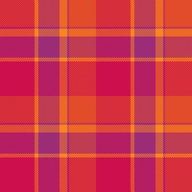Titreşimli pikselli ekose desenli retro cazibeli. Tekstil, web tasarımı veya vintageinspired projeler için çok yönlü bir arka plan. Cesur, göz alıcı tasarım..