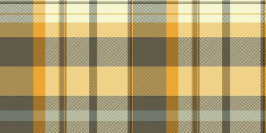 Düğüm desenli ekose kumaş, boya desenli geçmiş kontrolü. Işık ve kehribar renk paletinde örtülü tartan tekstil dikişsiz vektör.