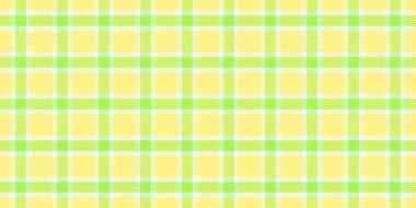 Arap desenli ekoseli, kumaş dokusundan örülmüş. Sarı ve beyaz renk paletinde arkaplan tartan vektörünü kontrol et.