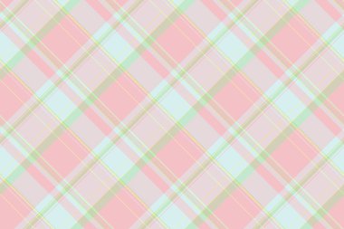 Pastel ekose desenli. Yumuşak renkler baharı, bebek partilerini ya da nostaljik tasarımı çağrıştırır. Arkaplan, tekstil, dijital sanat, nazik grafik projeleri için kullan.