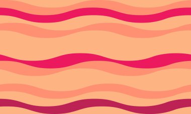 Şeftali ve pembe tonlarda canlı, dalgalı, soyut bir arka plan. İnternet siteleri, sosyal medya veya modern tasarım gerektiren baskı projeleri için mükemmel..