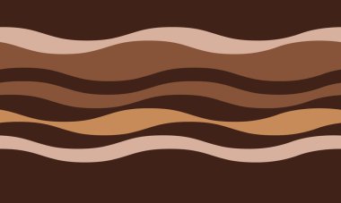 Soyut toprak dalga deseni. Sakinleştirici kahverengi ve bej rengi organik tasarım, arka plan, tekstil ya da markalaşma için mükemmel. Doğa, sükunet ve sıcaklığı çağrıştırıyor..