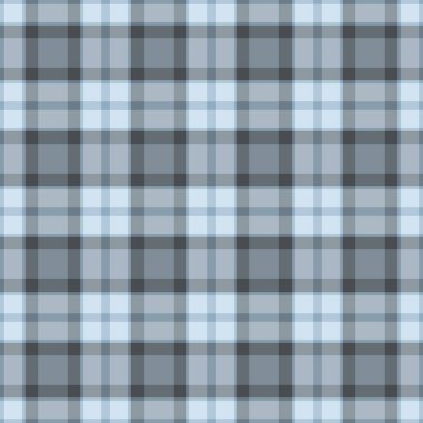 Karışık tartan ekoseli vektör, kusursuz doku kontrolü. Yorgan kapağı kumaş kumaş arkaplan Pastel ve açık renk palet.