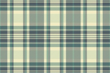 Jersey vektör yapısı, ekoseli tartan süsleme. İtalyan kumaş dokusu ışık ve pastel renk paletinde pürüzsüz tekstil.