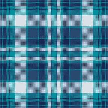 Pikselleştirilmiş ekose desen. Geleneği, dokuyu veya dijital mirası temsil eder. Özgeçmiş, tekstil ya da şenlik tasarımları için çok yönlü. Retro cazibe ekler