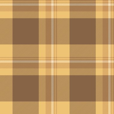 Geometrik dikişsiz ekose arka plan, sonbahar tartan kontrol deseni. Süreklilik kumaş dokusu turuncu ve kehribar renk paleti ile tekstil.