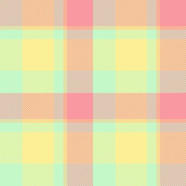 Pastel ekose desenli. Yumuşak, neşeli arka plan dokusu pembe, sarı, turuncu ve yeşil. Tekstil, el işi ya da tasarım projeleri için ideal hafif, oyuncu bir dokunuşa ihtiyaç duyar.