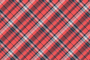 Klasik ekose desen. Kırmızı, pembe, gri ve lacivert renkler zamansız bir tasarım yaratır. Özgeçmiş, tekstil, giyim veya festival temaları ve yaratıcı projeler için ideal.