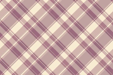 Folklörsüz vektör dokusu, çeşitli kumaş özgeçmiş kontrolü. Terzi tartan ekose kumaş deseni ışık ve pastel renk paletinde.