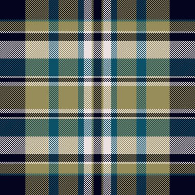 Kusursuz kumaş dokusu, özgün arka plan vektör kontrolü. Dış desen tartan ekose tekstil sarı ve siyah renk paleti.