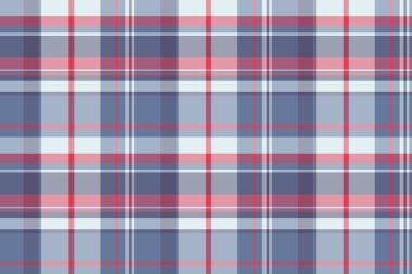 Cinsel ekose vektör kontrolü, tartan pürüzsüz desen sarma. Hiç kimse pastel ve mavi renk paletinde tekstil arkaplan dokusu kumaşı kullanmaz.