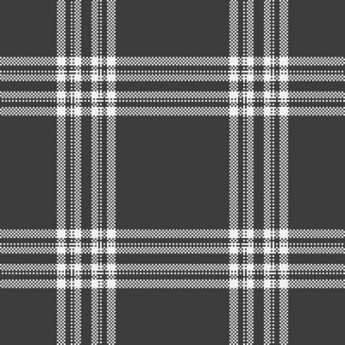 Gri tonda klasik pixelated ekose desen. Tekstil tasarımı, arka plan ya da web elementleri için kullanılır. Zamansız, ince bir doku ve sofistike bir titreşim ekler..