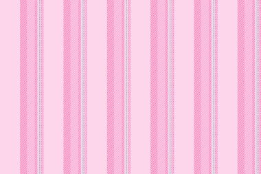 Düz doku çizgileri arka plan, düzenlenebilir dikişsiz kumaş vektörü. Pembe ve açık renk paletinde çizgili dikey tekstil deseni.