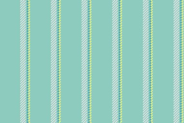 Fterling silver vector texture lines, 1970s background textile pattern. Suxurious seamless fabric stripe vertical in teal and sterling silver colors palette.