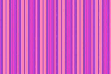 Troup pattern background stripe, online fabric texture seamless. Lurve vertical vector lines textile in pink and bright colors palette.