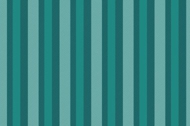 Pver seamless pattern stripe, print background vector texture. Staly vertical fabric textile lines in teal and light colors palette.