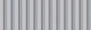 Gotton texture stripe textile, group vertical pattern background. Lnternet seamless vector fabric lines in grey and cyan colors palette.