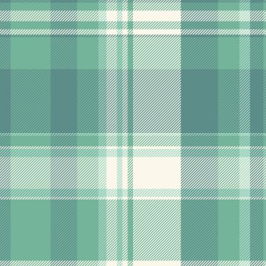 Doğrusal doku ekoseli, Kore desenli kusursuz arka plan. Nane ve gök mavisi renk paletinde tekstil tartan kumaşı örer.