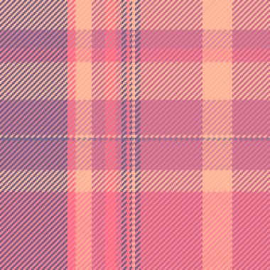 Pembe ve mor desenli ekose desenli. Özgeçmiş, moda ya da yaratıcı projeler için rahat tekstil tasarımı. Çok yönlü ve şık bir fon..