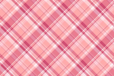 Büyük kumaşsız tartan, akıcı tekstil ekoseli. Centilmen desen arka plan vektörü kırmızı ve açık renk paletinde.