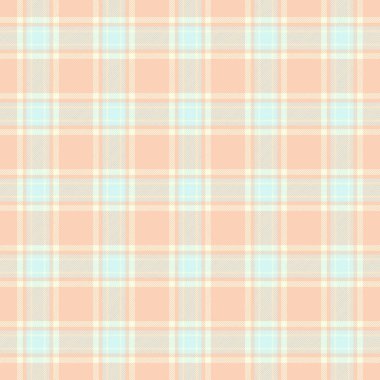 Printout vektör desenli ekose, 60 'ların tartan arkaplan dokusu. Açık renk paletinde tekstil kumaşını düzgün kontrol et.