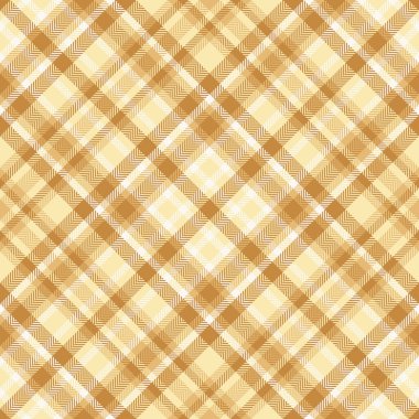 Lüks kumaş desenli tekstil, şenlikli geçmiş kontrolü. Açık ve turuncu renk paletinde okul dokusu pürüzsüz tartan vektörü.