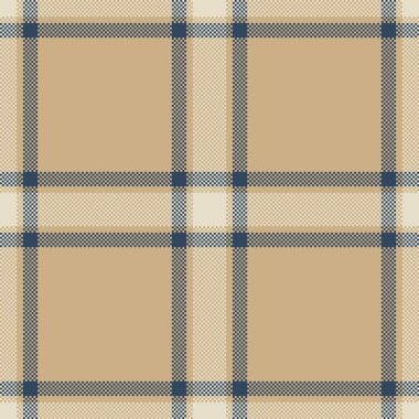 Klasik tartan desenli, modern, pikselli bir şekil. Topraksı tonlar sıcaklığı ve çok yönlülüğü sunar. Arkaplan, tekstil ya da zamansız zerafet için ideal..