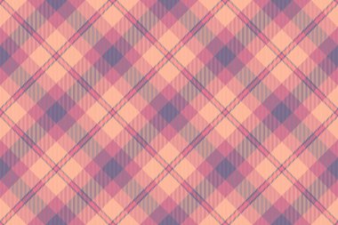 Klas tekstil deseni, Koreli kusursuz kumaş arkaplan. Londra ekose tartan kontrol vektörü turuncu ve kırmızı renk paleti.