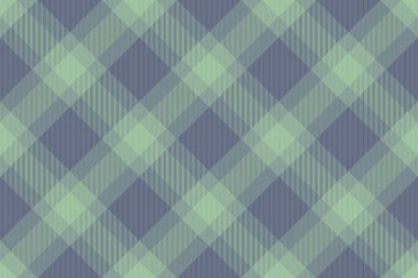 Yüzey dokusu, tekstil kontrolü, ekose kumaş satışı. Tek tartan desenli vektör pastel ve slate gri renk paletinde pürüzsüz.