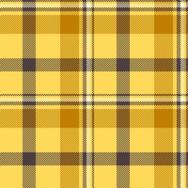 Canlı, detaylı pikselli, ekosesiz desen. Sıcak sarı ve kahverengi tonlar samimi, klasik bir doku oluşturur. Özgeçmiş, giysi ve tasarım projeleri için mükemmel..