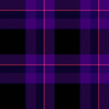 Modern pikselleştirilmiş tartan deseni. Kalın, koyu renkli ince çizgileri olan geometrik tasarım. Arka plan, tekstil, giyim dijital projeler için mükemmel..