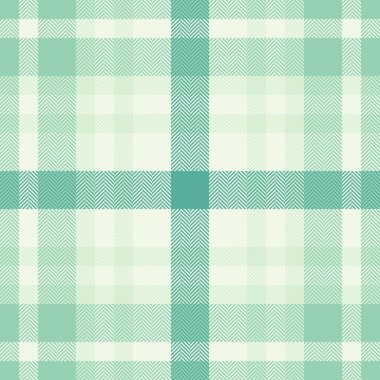 Boyutsal doku kalıbı kusursuz, gençlik kumaş kontrolü. Kiremit vektör ekose tekstil açık ve beyaz renk paleti.