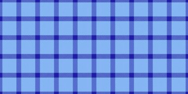 Kilt desen ekose kontrolü, solgunluk deseni vektörü pürüzsüz. Kumaş arkaplan mavisi ve çivit mavisi paleti ile tekstil tartanı.