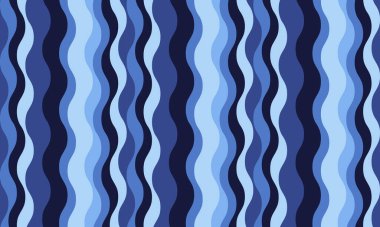 Mavi tonlardaki soyut dalgalı çizgiler sakinleştirici ve akıcı bir desen oluşturur. Arkaplan, web sitesi tasarımı veya tekstil baskıları için mükemmel. Bu kusursuz tasarım dinginliği ve hareketi çağrıştırıyor..