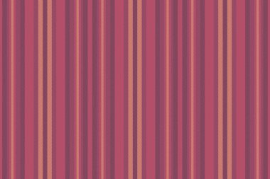 Lastik arka plan dikişsiz kumaş, gül dikey desen dokusu. Parti tekstil çizgileri çizgili kırmızı ve pembe renk paleti vektörü.
