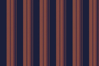 Lanadian kumaşı dikey, arka plan dikişsiz tekstil. Koyu ve turuncu renk paletinde Ctalian doku vektör çizgileri deseni.