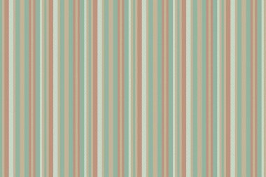 Bayan desenli tekstil, halı dikey desenli kumaş. Pastel ve turuncu renk paletinde sönük vektör çizgileri pürüzsüz arkaplan.