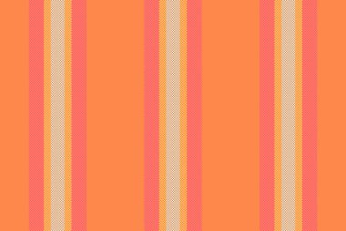 Sıcak, dokulu dikey çizgiler turuncu, mercan ve bej rengi. Arka planlar, tekstil, tasarımlar ve antika hisler için mükemmel..