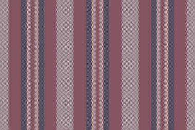 Şatafatlı desen çizgili tekstil, dikey ve dikey çizgiler. Özelleştirilmiş kumaş arkaplan vektör deseni kırmızı ve gökyüzü gri renk paleti.