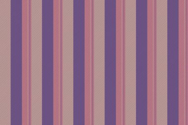 Pastel kumaş tekstil, perde dikey doku arkaplanı. Pastel ve turuncu renk paletinde kusursuz çizgili vektör deseni.