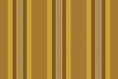 Sıcak kahverengi ve altın tonlarda dikey çizgili tekstil arka planı. Moda, iç mekan, grafik tasarım, markalaşma projeleri için çok yönlü bir zemin. Eski, dokulu bir his yaratır..