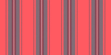 Reklamsız kumaş arka plan, olay dokusu dikey vektörü. Hiçbir insan deseni kırmızı ve cyan renk paletinde tekstil çizgisi çizgisi yok.